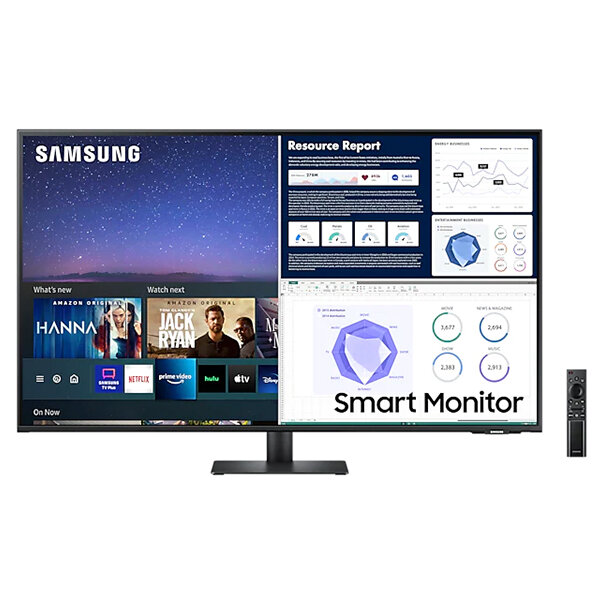 Màn hình thông minh Samsung LS43AM702UEXXV 43Inch 4K USB-C, tích hợp loa
