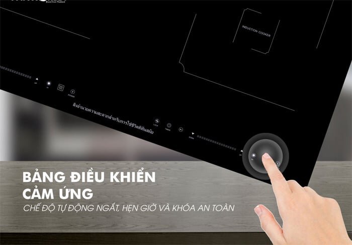 Bảng điều khiển cảm ứng hiện đại