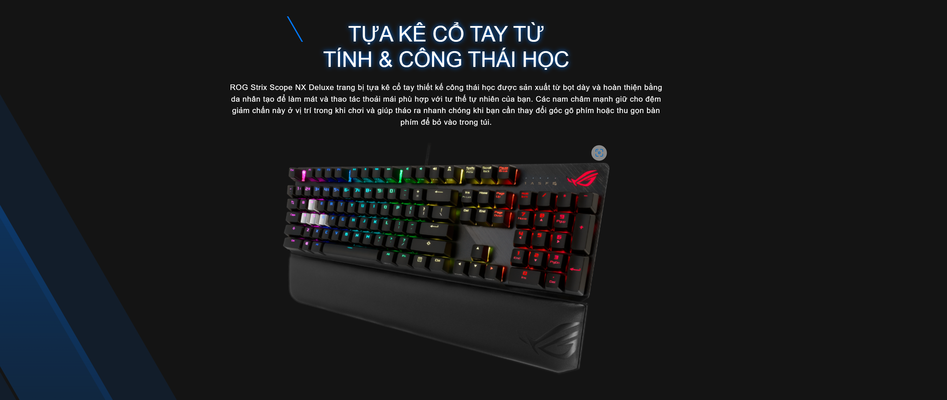 Bàn phím Asus ROG Strix Scope NX Deluxe Red sw