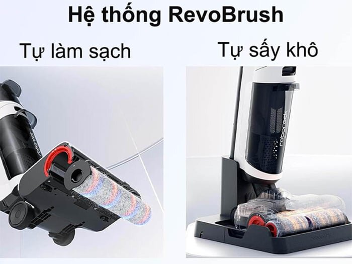 Hệ thống tự làm sạch và sấy khô 