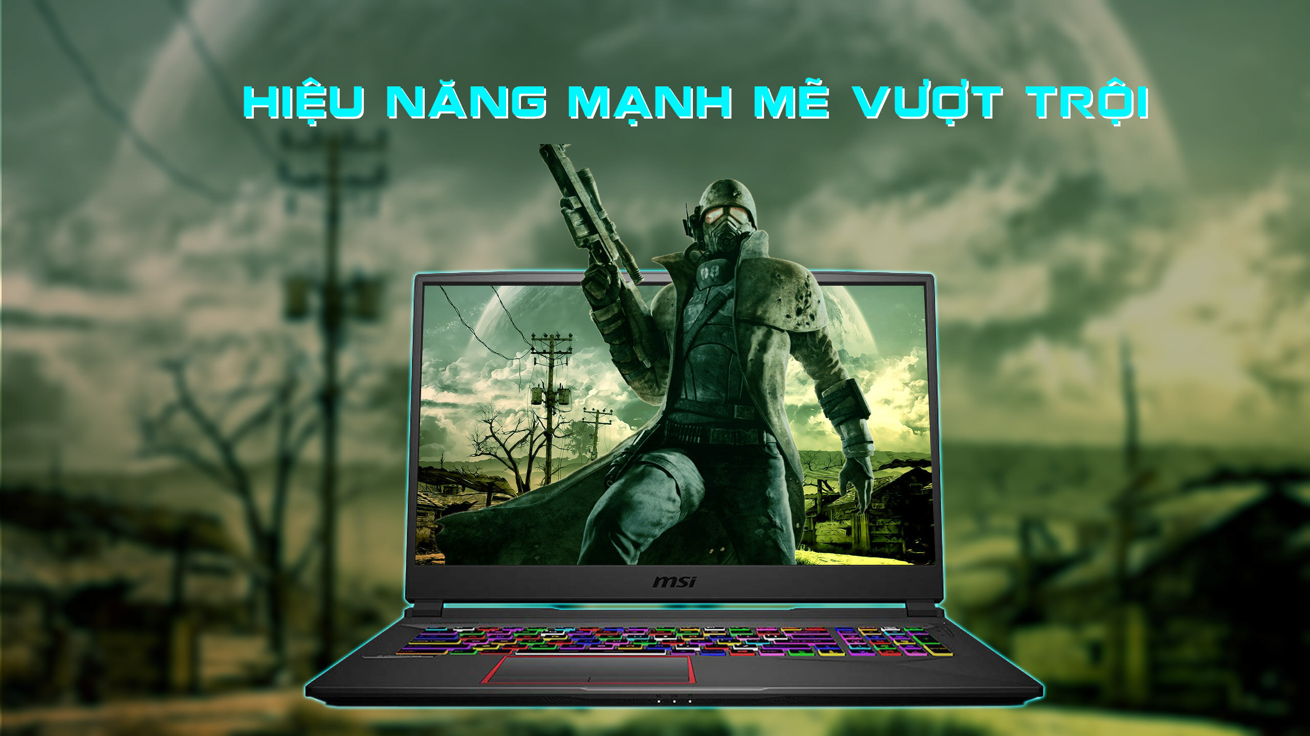 Laptop MSI GE75 Raider 9SE 688VN (Black)- 144Hz/RTX2060 6GB