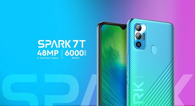 Điện thoại Tecno Spark 7T - 4GB/64GB