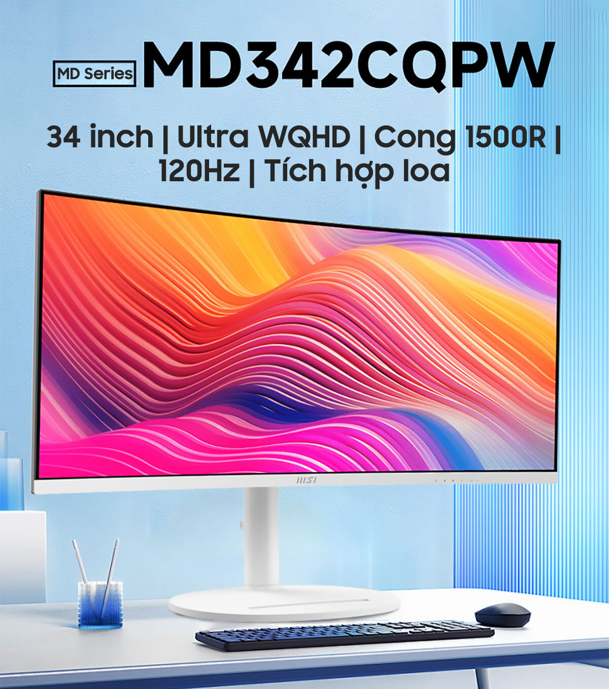 Màn hình MSI MD342CQPW