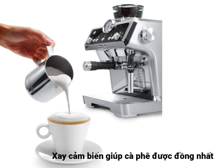 Máy pha cà phê Delonghi EC9335.M | kết hợp công nghệ xay cảm biến giúp cà phê được đồng nhất
