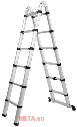 Thang nhôm rút chữ A Xstep XM-19