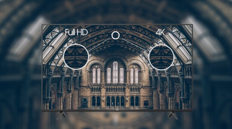 Smart Tivi TCL 4K 43 inch 43P615