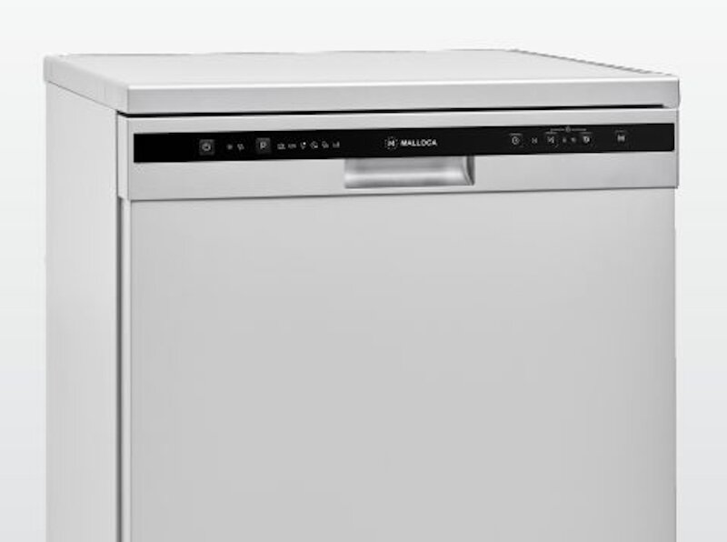 máy rửa bát độc lập Malloca 12 bộ WQP12-5201E giúp nâng cao hiệu quả sấy khô chén bát