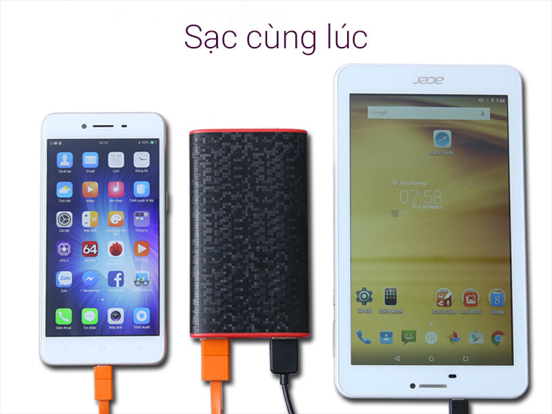 Pin sạc dự phòng 7.500 mAh eSaver Safari 3 Pin sạc dự phòng 7.500 mAh eSaver Safari 3
