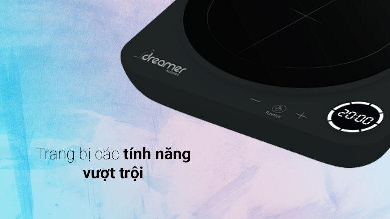 Bếp từ đơn Dreamer DC-IH01B | Trang bị các tính năng vượt trội