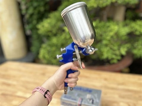 Makute W-71G dùng khí nén vận hành Makute W-71G