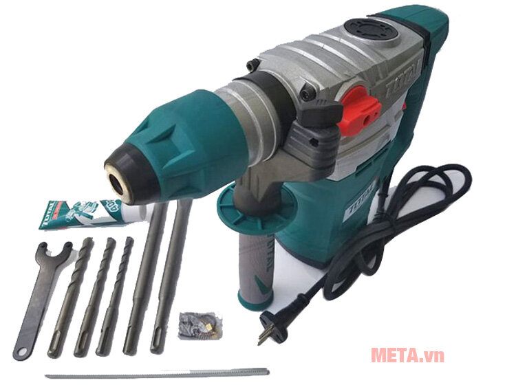 Máy khoan đục bê tông Total TH118366 - 1800W