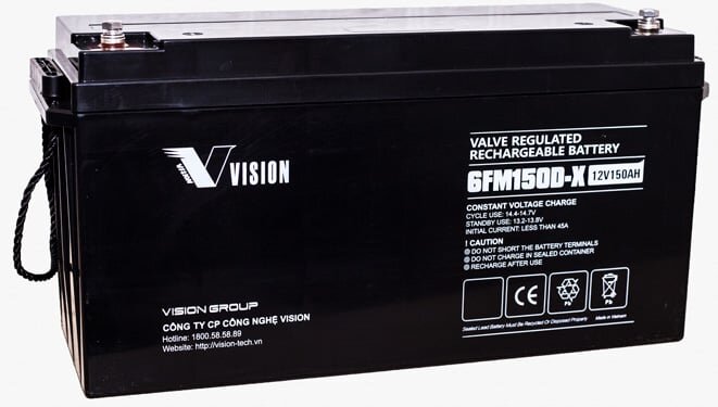 Ắcc quy Vision 6FM150D-X