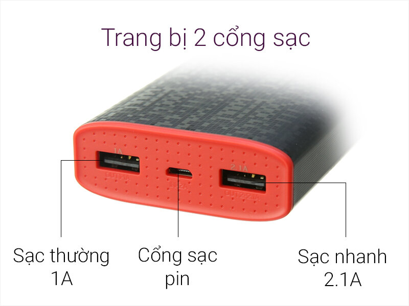 Pin sạc dự phòng 7.500 mAh eSaver Safari 3 Pin sạc dự phòng 7.500 mAh eSaver Safari 3
