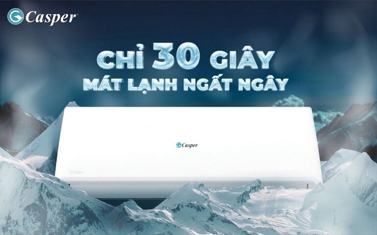 Điều hòa Casper 9000 BTU 2 chiều SH-09TL32 gas R-32