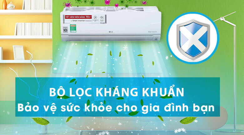 Máy lạnh LG Inverter 1 HP V10APR Máy lạnh LG Inverter 1 HP V10APR