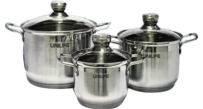 Bộ nồi inox Unilife UL20Q