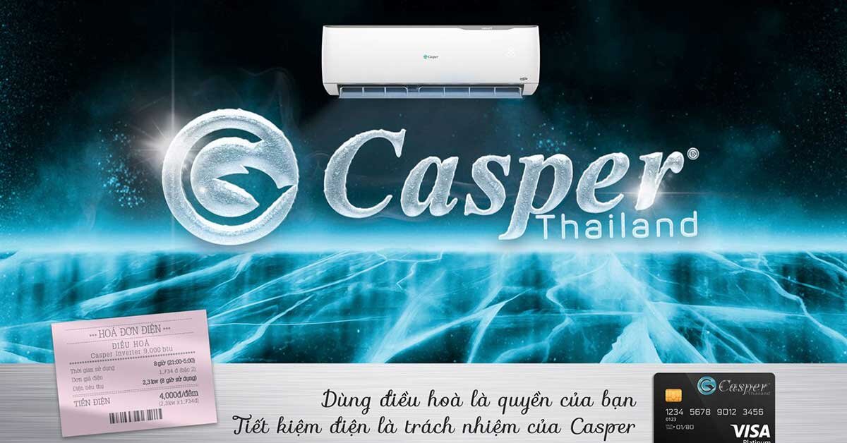 Điều hòa 2 chiều inverter Casper GH-09TL32