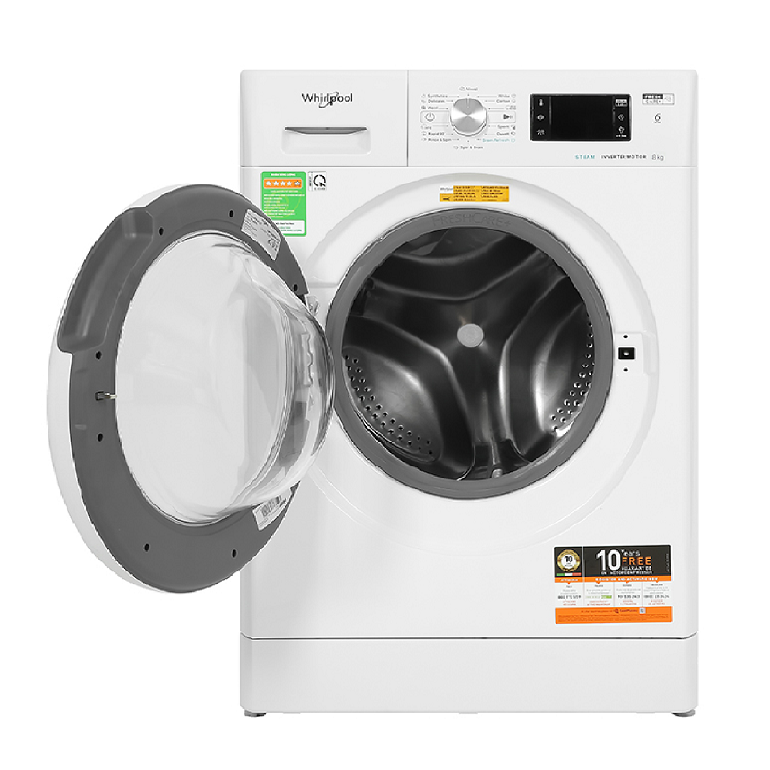 Máy giặt Whirlpool Inverter 8 Kg FFB8458WV EU