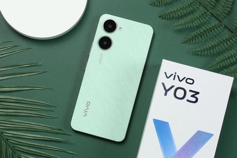 Điện thoại Vivo Y03 4GB/64GB thiết kế