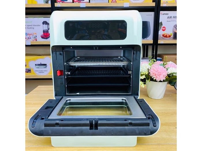 Khoang nồi chiên không dầu 