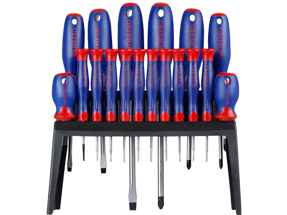 Bộ tua vít Workpro W000807 làm từ chất liệu bền bỉ, chắc chắn Bộ tua vít Workpro W000807