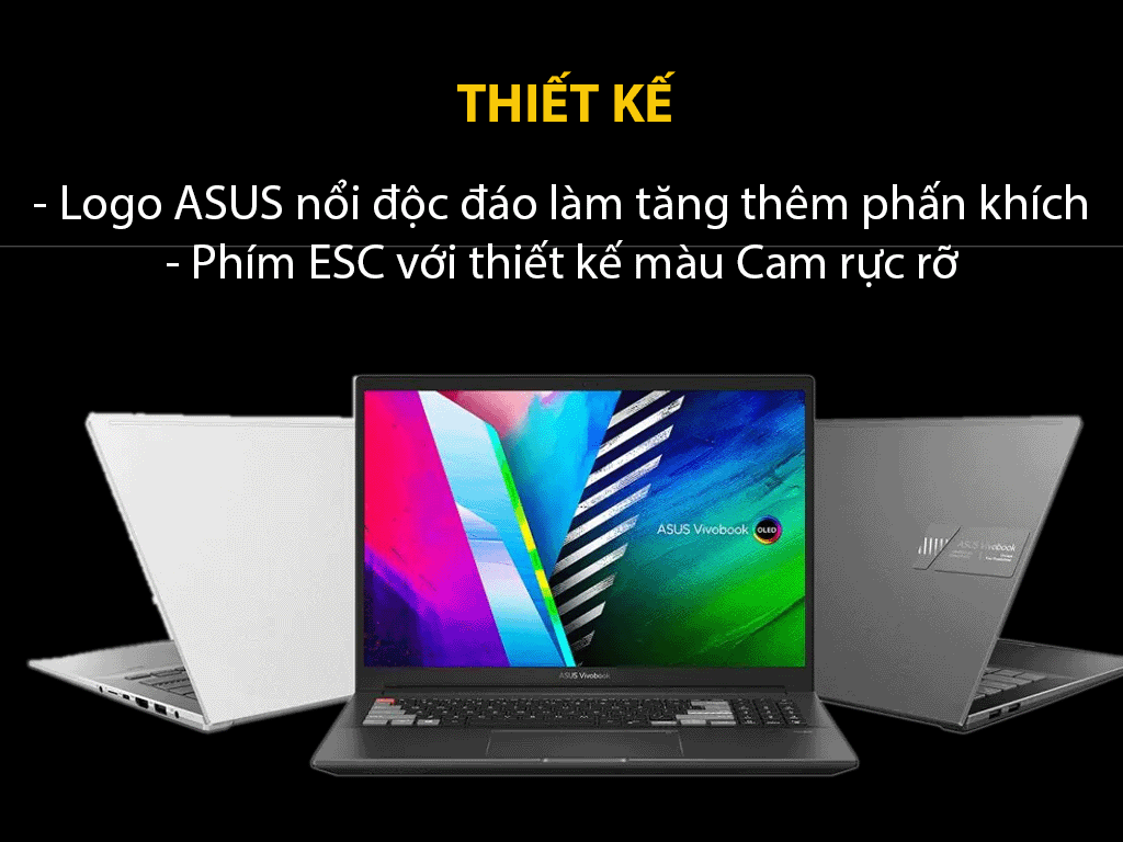 Laptop Asus VivoBook M7600QC-L2077W 