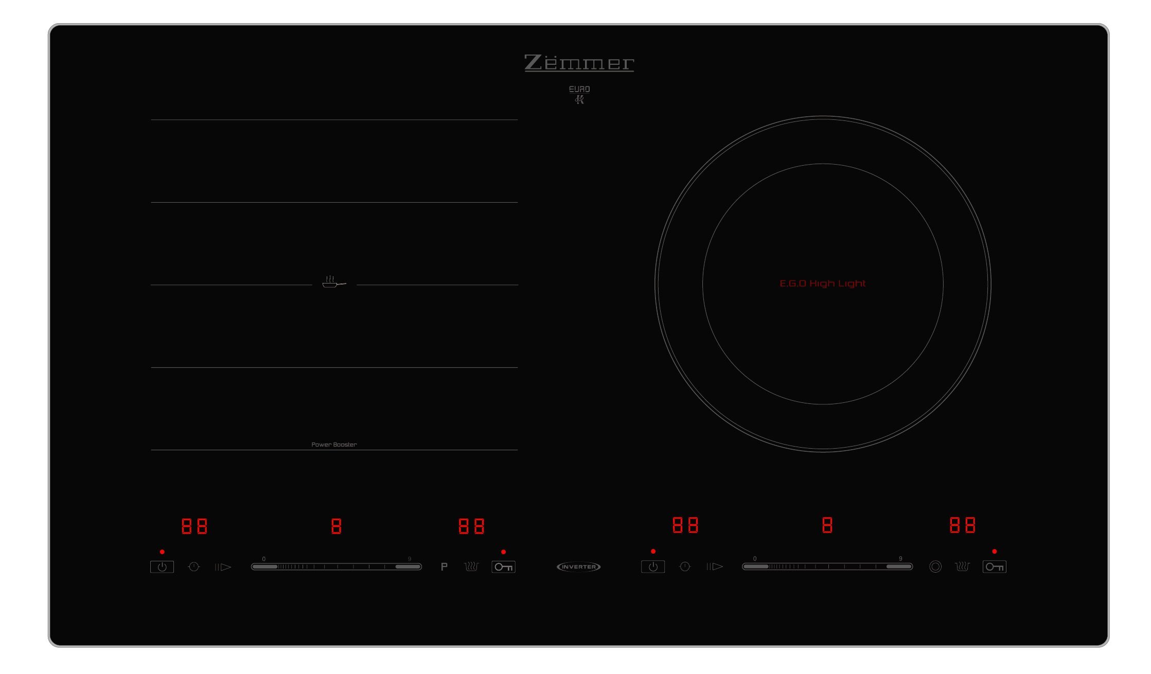 Bếp hỗn hợp điện từ IZM 203IH