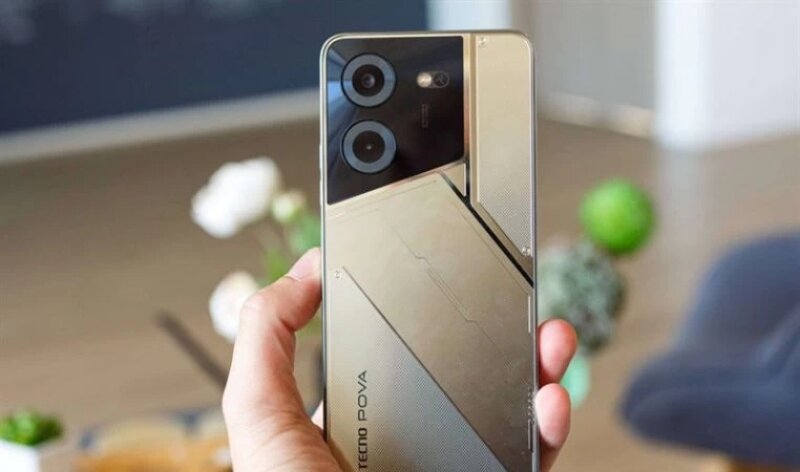 điện thoại tecno pova 5 camera