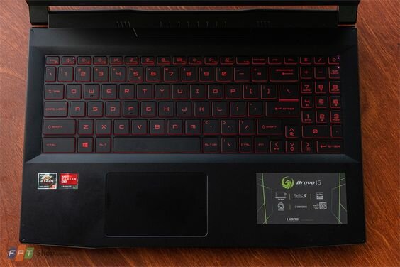 bàn phím MSI Bravo 15 B5DD 060VN