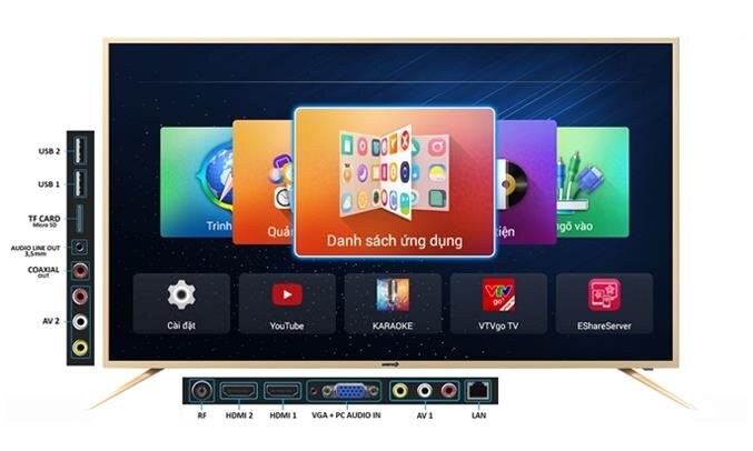 Smart Tivi Asanzo 55 inch 55AU8200 4K Smart Tivi Asanzo 55 inch 55AU8200 4K