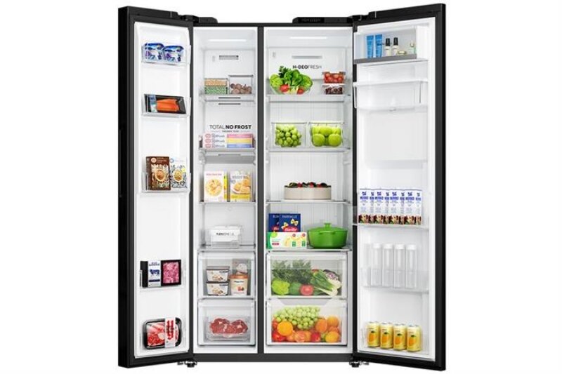 Tủ lạnh Aqua Inverter 646 lít AQR-S682XA(WGB)