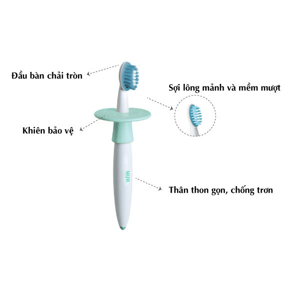Bàn chải đánh răng Nuk 256207 Bàn chải đánh răng Nuk 256207