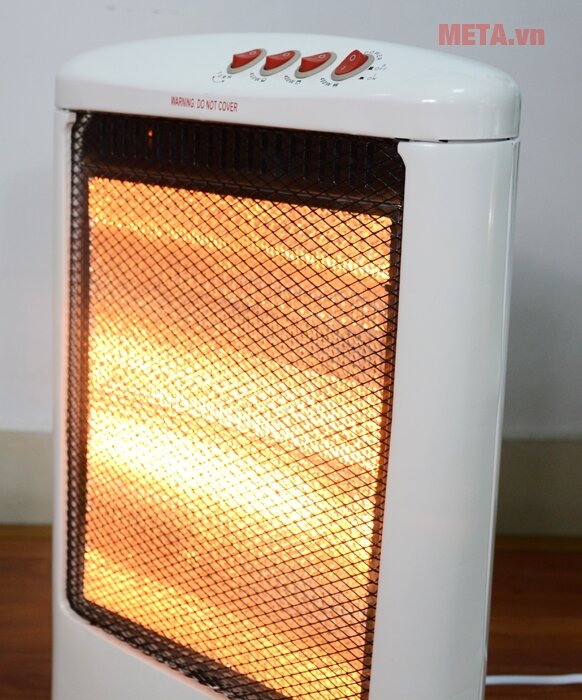 Quạt sưởi điện 3 bóng Halogen Hichiko HC-1205A