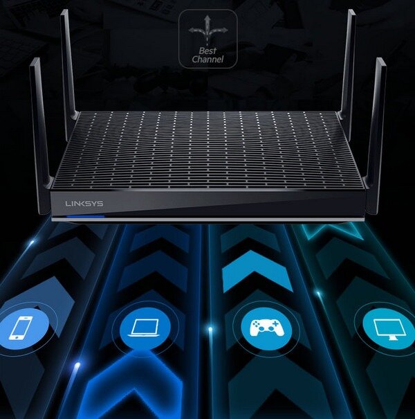 Bộ phát wifi 6 Linksys MR9600-AH (Chuẩn AX/AX6000Mbps/Wifi Mesh/45 User) - Cũ đẹp (Full box) 5