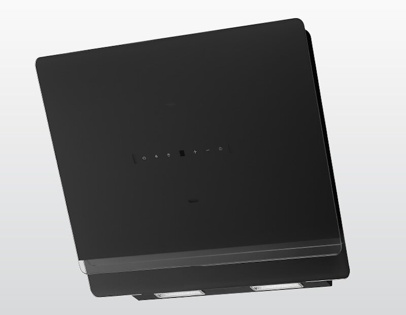 Máy hút mùi Malloca MC-60GTC sở hữu thiết kế áp tường hiện đại,