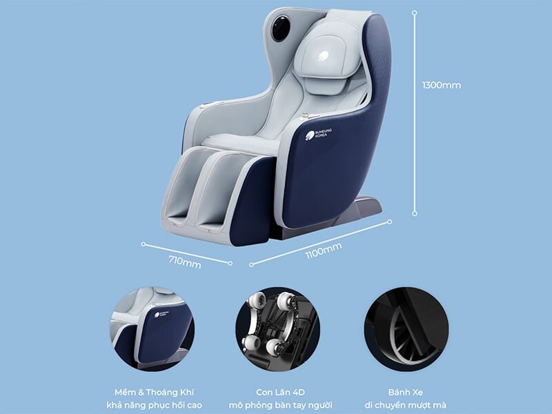 Ghế massage Buheung Blue Angel MK-5400