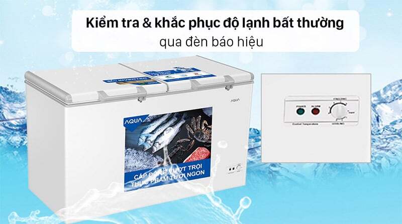 Đèn báo lỗi Tủ đông AQUA