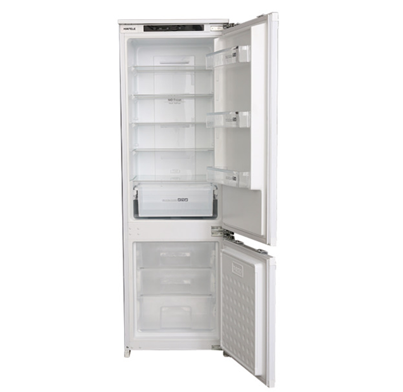 Tủ lạnh Hafele HF-BI60X sở hữu thiết kế sang trọng với gam màu bạc thời thượng