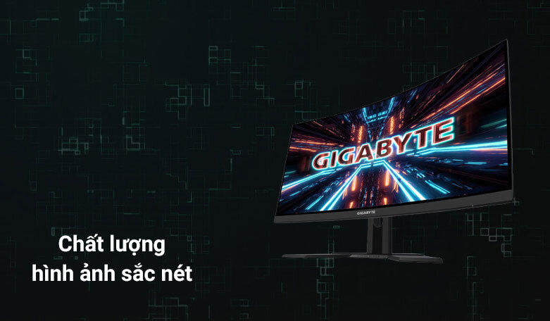 Màn hình GIGABYTE G27FC A-AP -EK với độ phân giải FHD, hình ảnh sắc nét