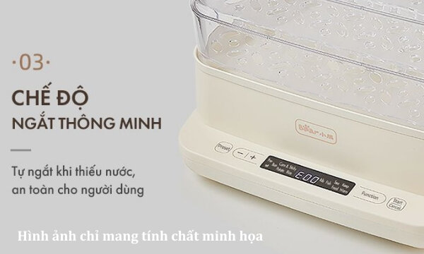 Nồi hấp đa năng Bear DZG-CA2D1