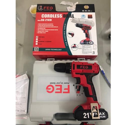 Máy khoan pin EG-21CD