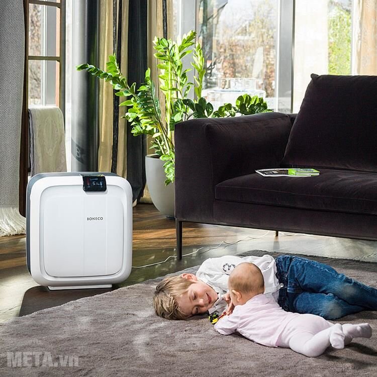 Máy lọc không khí kết hợp tạo độ ẩm Boneco H680