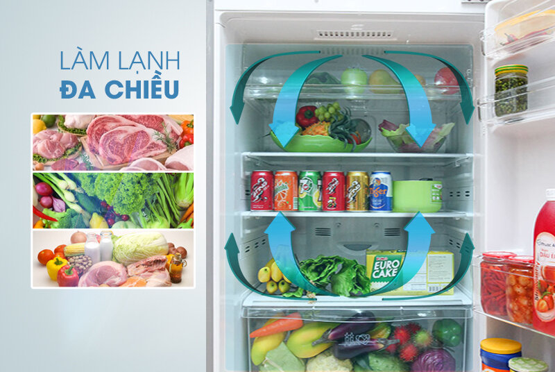 Tủ lạnh Electrolux 440 lít ETE4407SD Tủ lạnh Electrolux 440 lít ETE4407SD