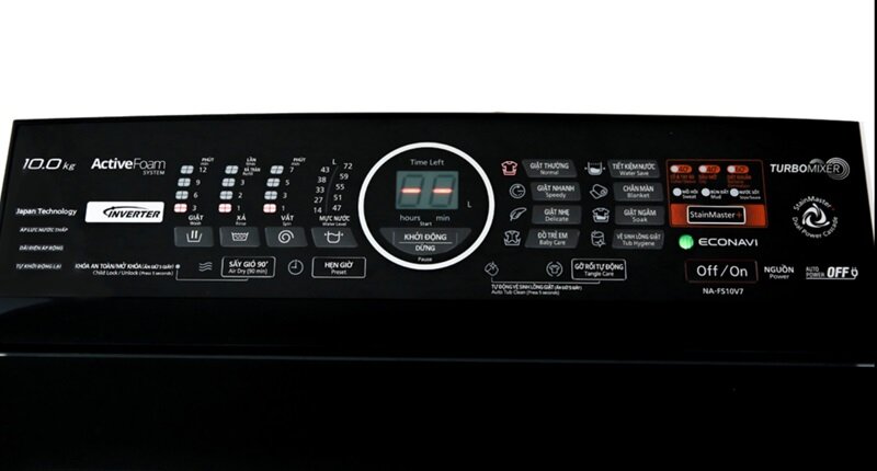 Máy giặt Panasonic Inverter 10 kg NA-FS10V7LRV chế độ giặt