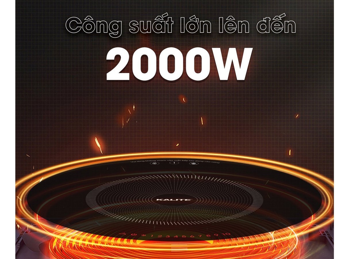 Công suất lên đến 2.000W Công suất lên đến 2.000W