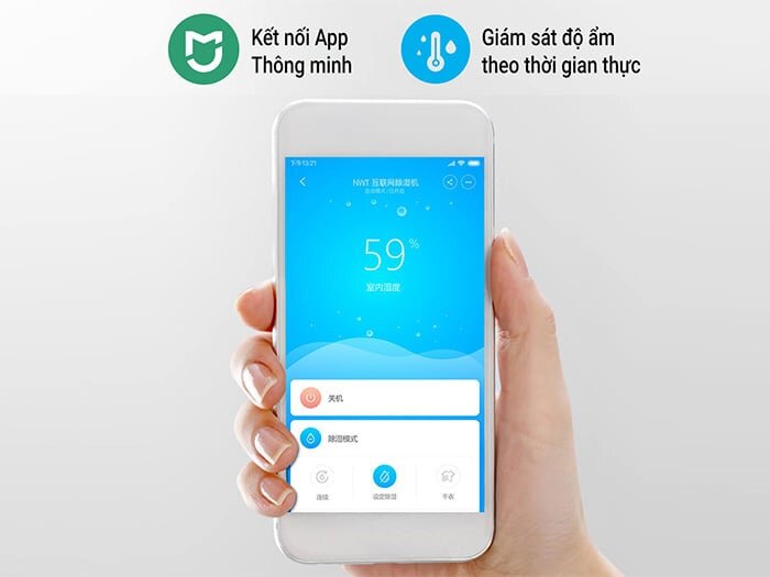 Máy hút ẩm New Widetech WDH330EFW1