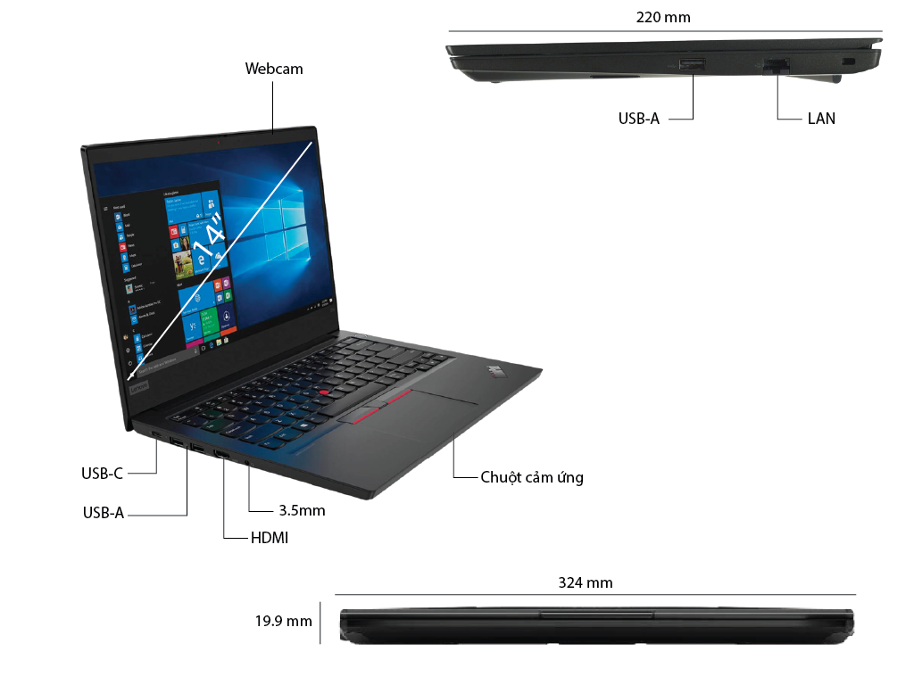 Laptop Lenovo Thinkpad E14 Gen 2
