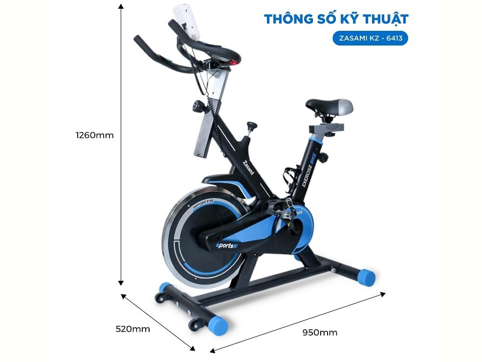 Xe đạp tập Zasami KZ-6413