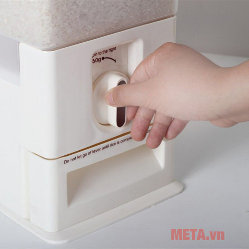 Thùng đựng gạo thông minh Tashuan TS 3626B - 10kg