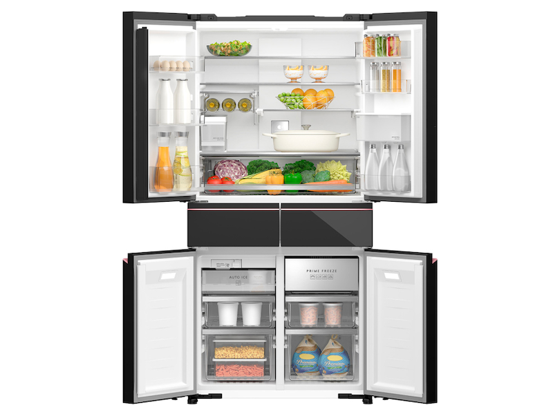 Các ngăn chứa thông minh của tủ lạnh Panasonic Inverter WY720ZMMV (Ảnh: Panasonic).